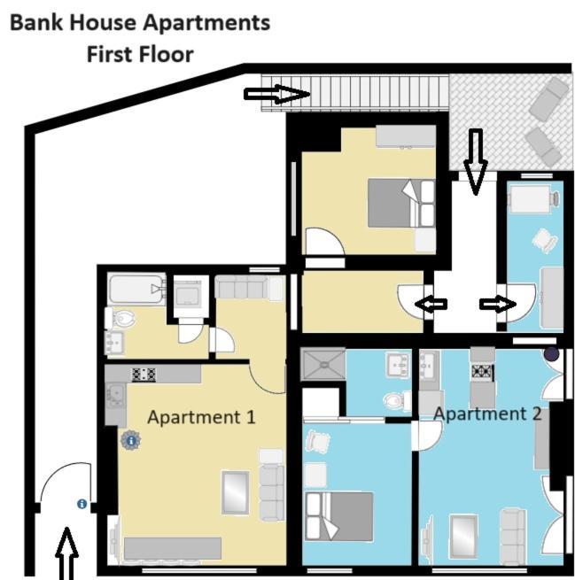 Bank House Apartments Stafford Town Centre 外观 照片